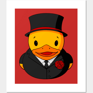 Rubber Duck Groom Posters and Art